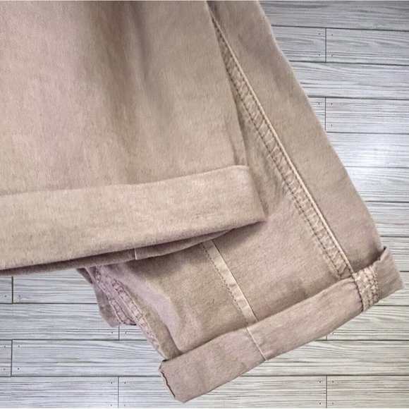 Anthropologie The Wanderer ‎ Utility Cargo Pants Pockets Stretch Pale Pink SZ 27 - Picture 3 of 10